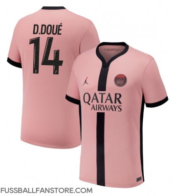 Paris Saint-Germain Desire Doue #14 Replik 3rd trikot 2024-25 Kurzarm